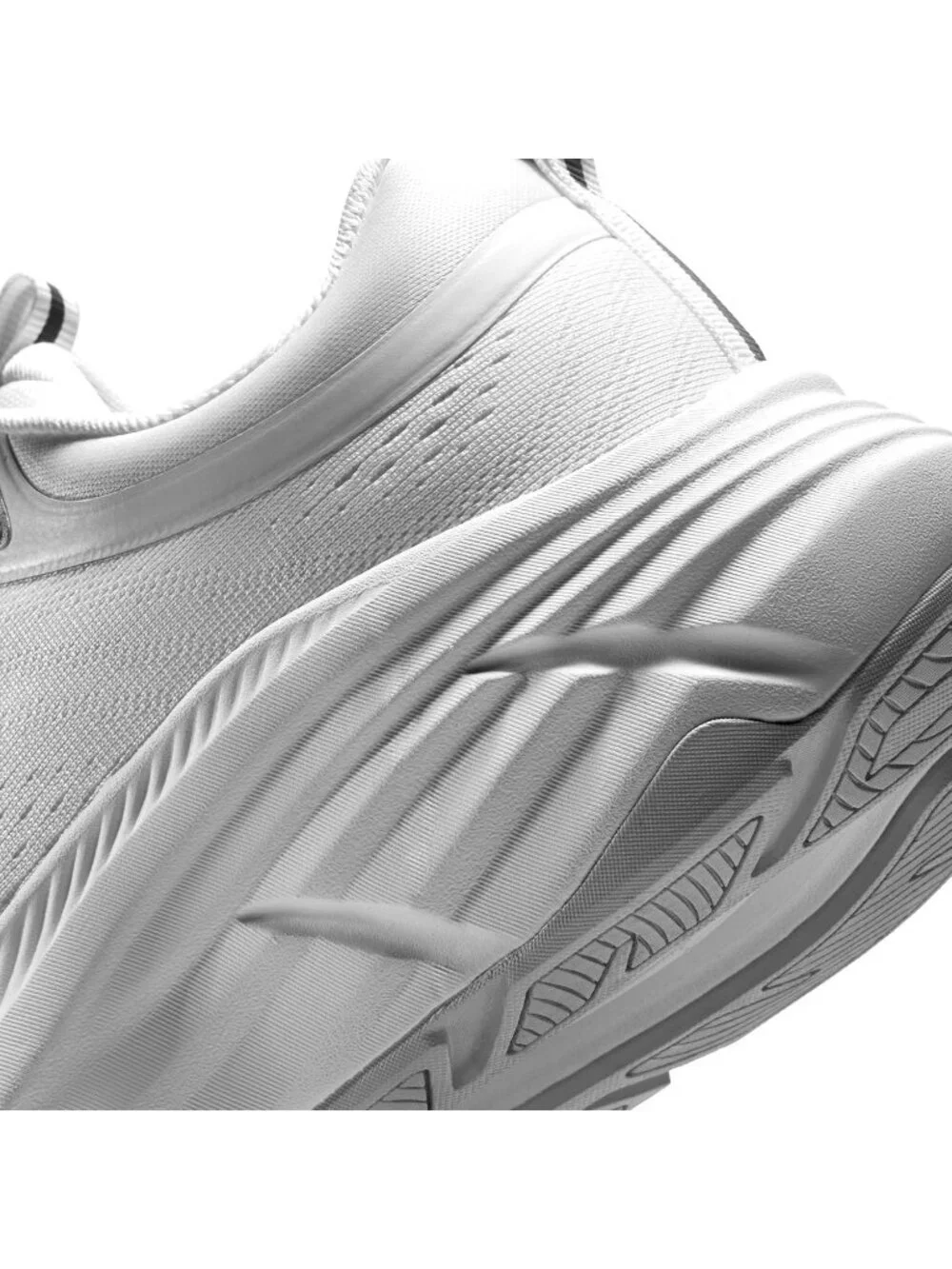 Women's White Walking Shoes Lace Up Round Toe Athletic Breathable Sneakers